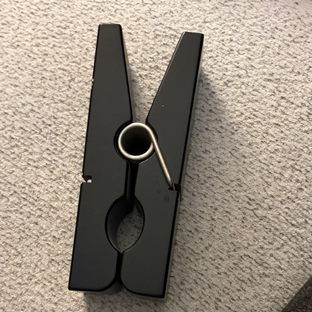 Black Clothespin